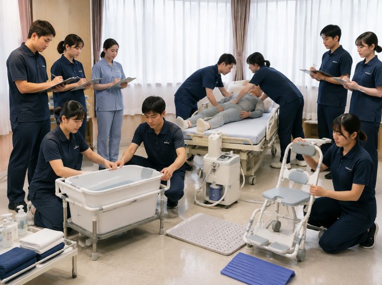 涟水县助浴师标准化实训课程